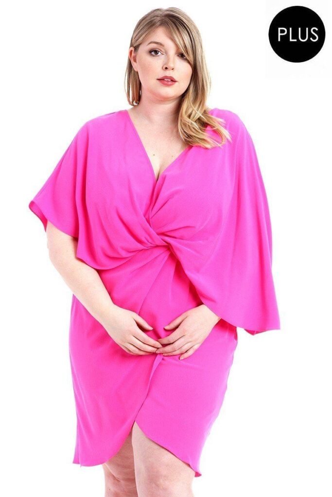 woven fabric stretch dress