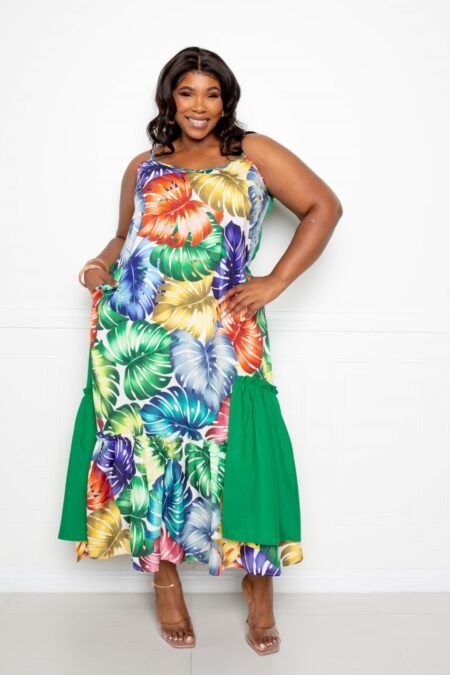 splice tropical dress
