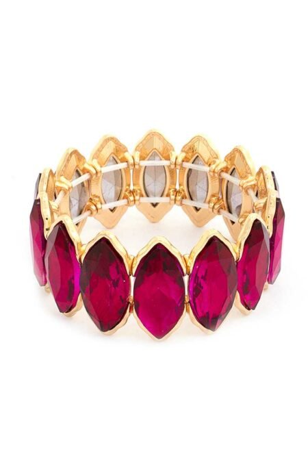 fashion oval rhinestone style bracelet