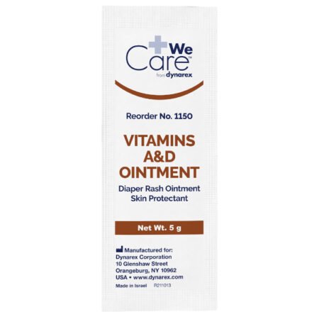 vitamins a&d ointment, 5 g packet, 144 per box