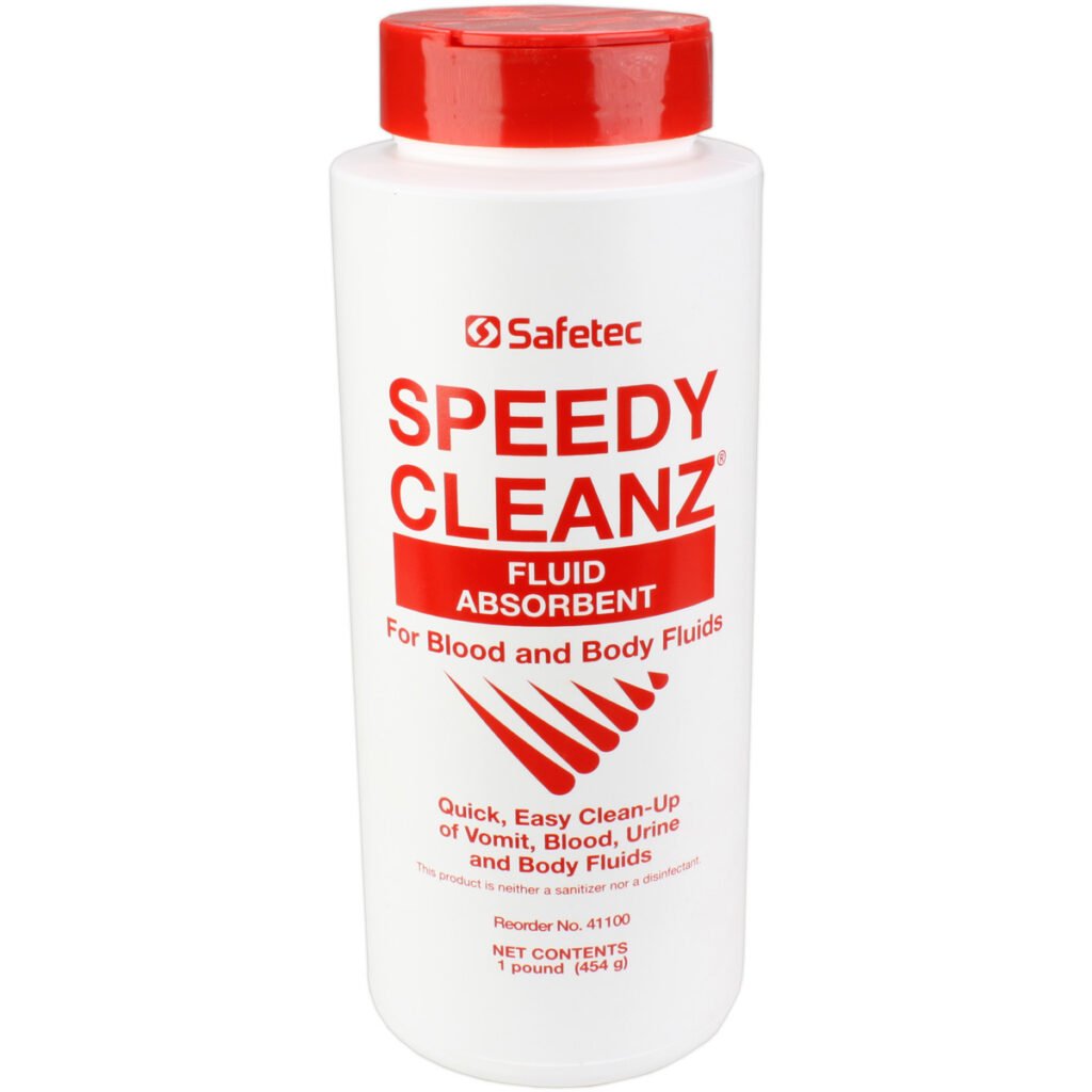 speedy cleanz, 16 oz. (1 lb.) shaker top bottle