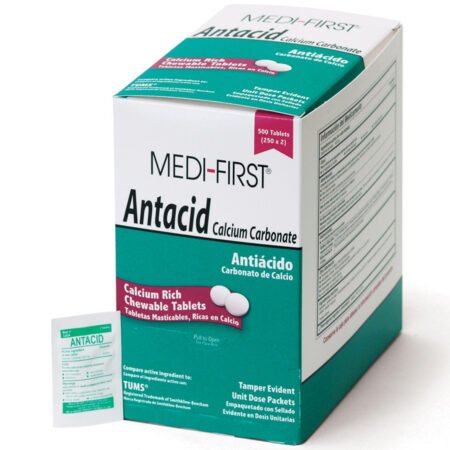 antacid, 500/box