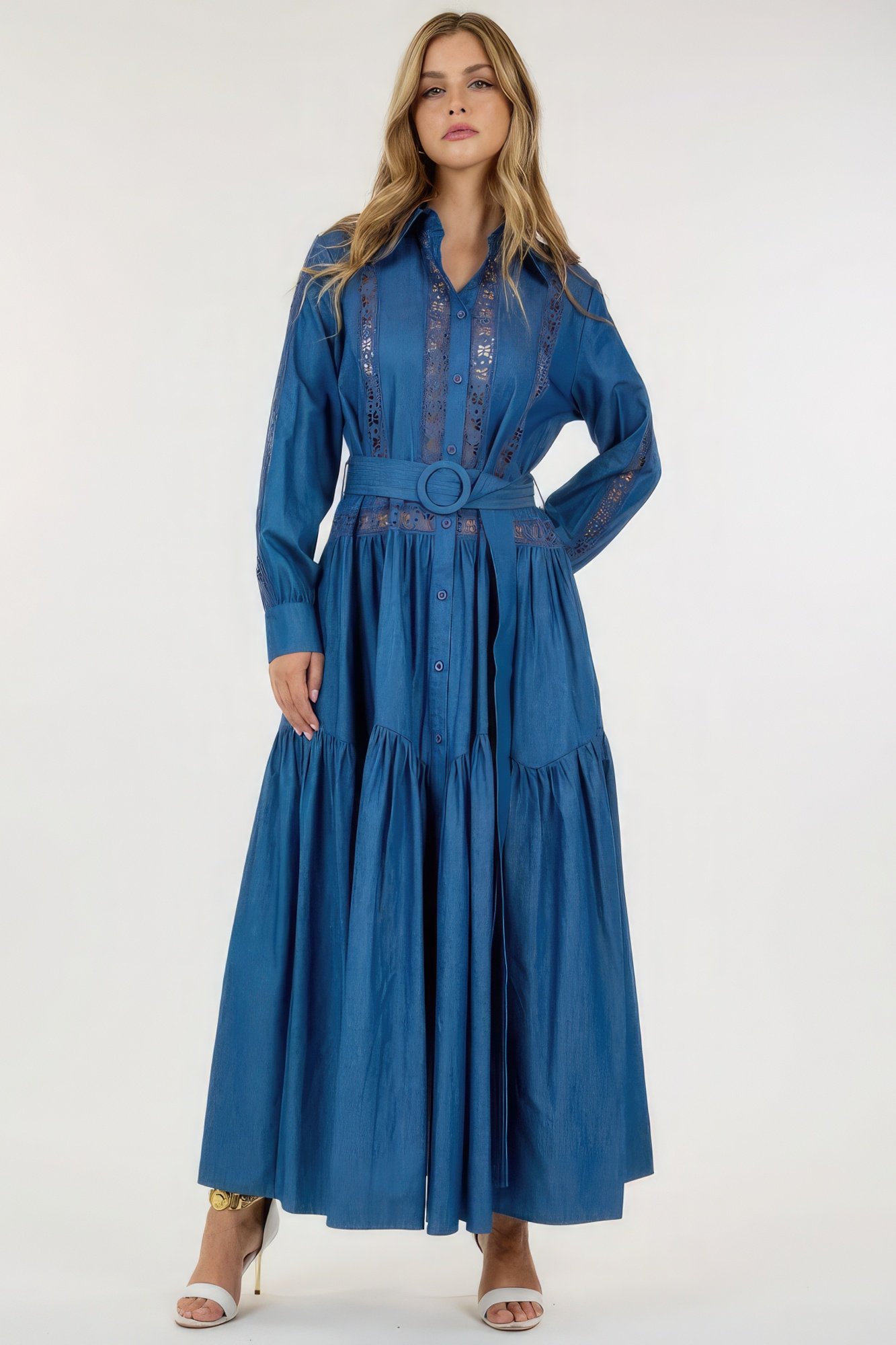 long sleeve maxi dress