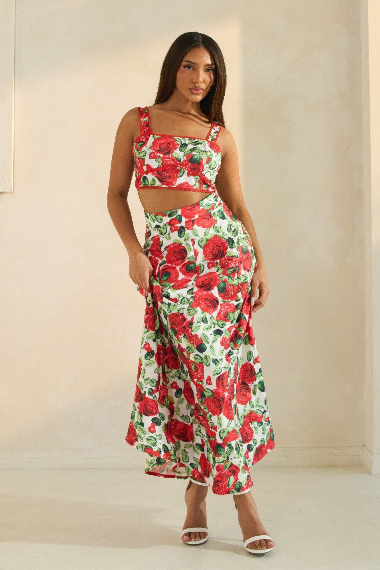 rose romance two piece set