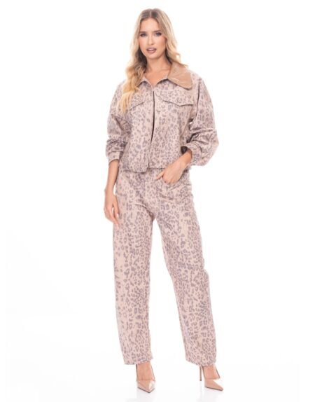 leopard print jacket