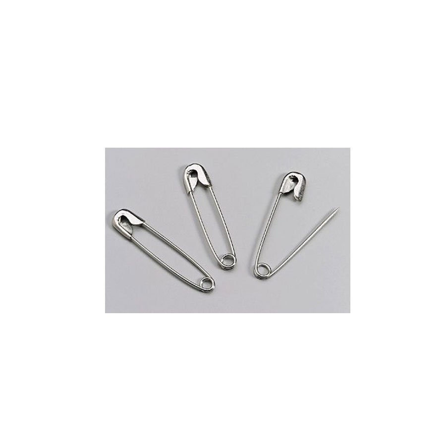 safety pins, #2 medium 144 per box (1 1/2")