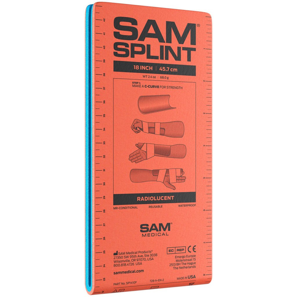 sam splint 18 in., 1 each