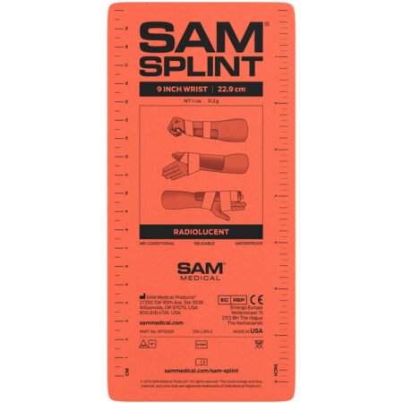 sam splint 9" , 1 each