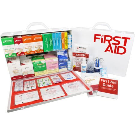 2 shelf ansi a first aid cabinet