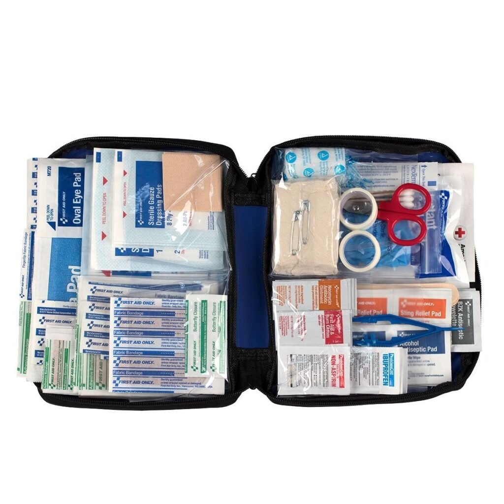 first aid kit, 312 pieces, softsided