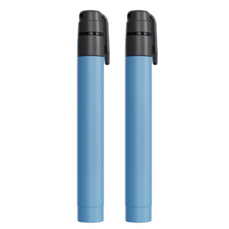 hygienisafe® ultra compact water purification straw 2 pack