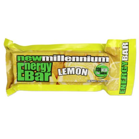 millennium energy bar (lemon), 400 calories