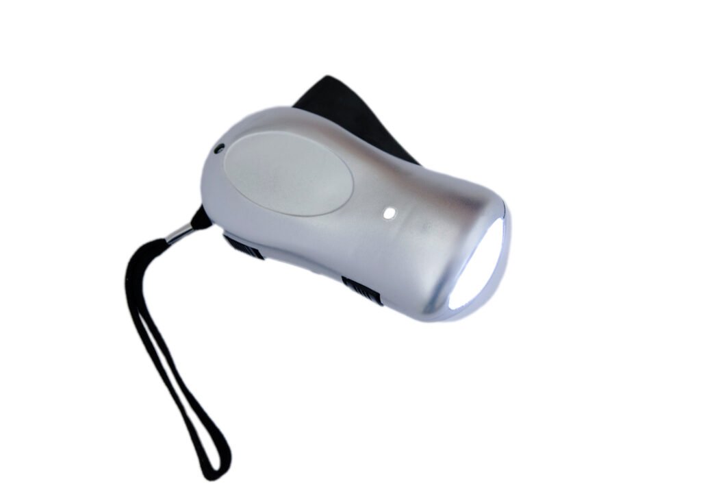 squeeze powered flashlight