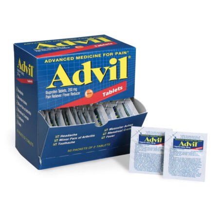 advil advanced medicine for pain 100 per box