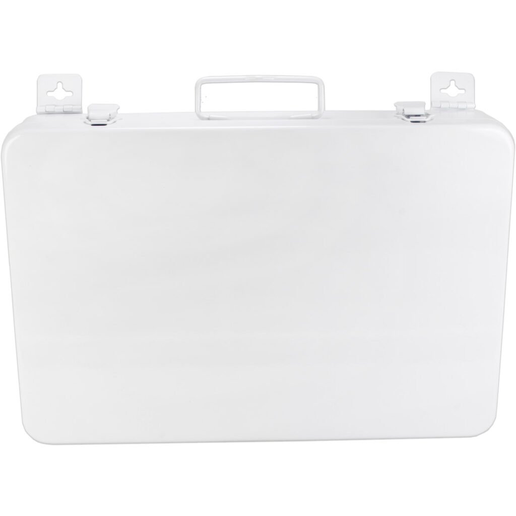 empty metal case, 36 unit with gasket horizontal with wall mount