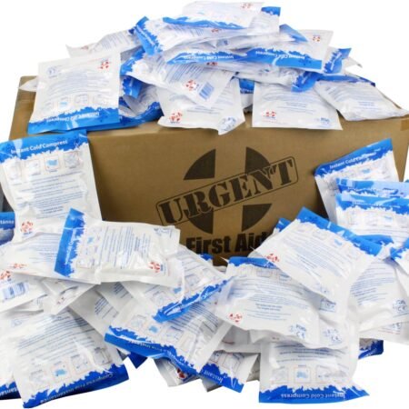 4" x 5" urgent first aid instant cold compresses, case of 125 best price online!
