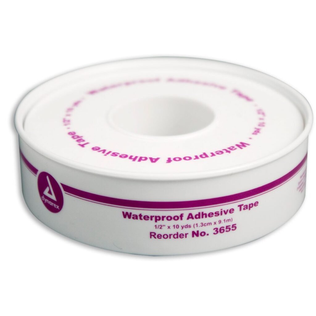 1/2"x10 yd. waterproof tape, plastic spool, 1 ea.