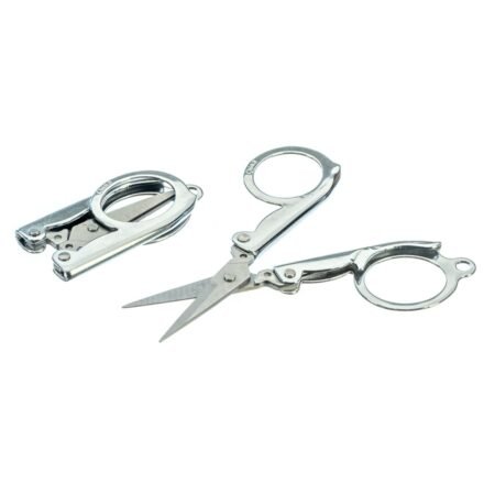 folding scissors, 3 1/2" (2” folded), stainless steel