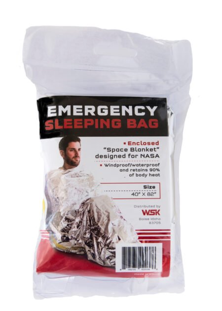 emergency mylar sleeping bag
