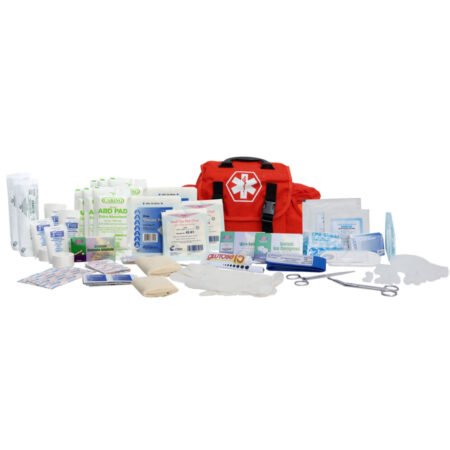 147 piece first responder kit (on call kit) orange