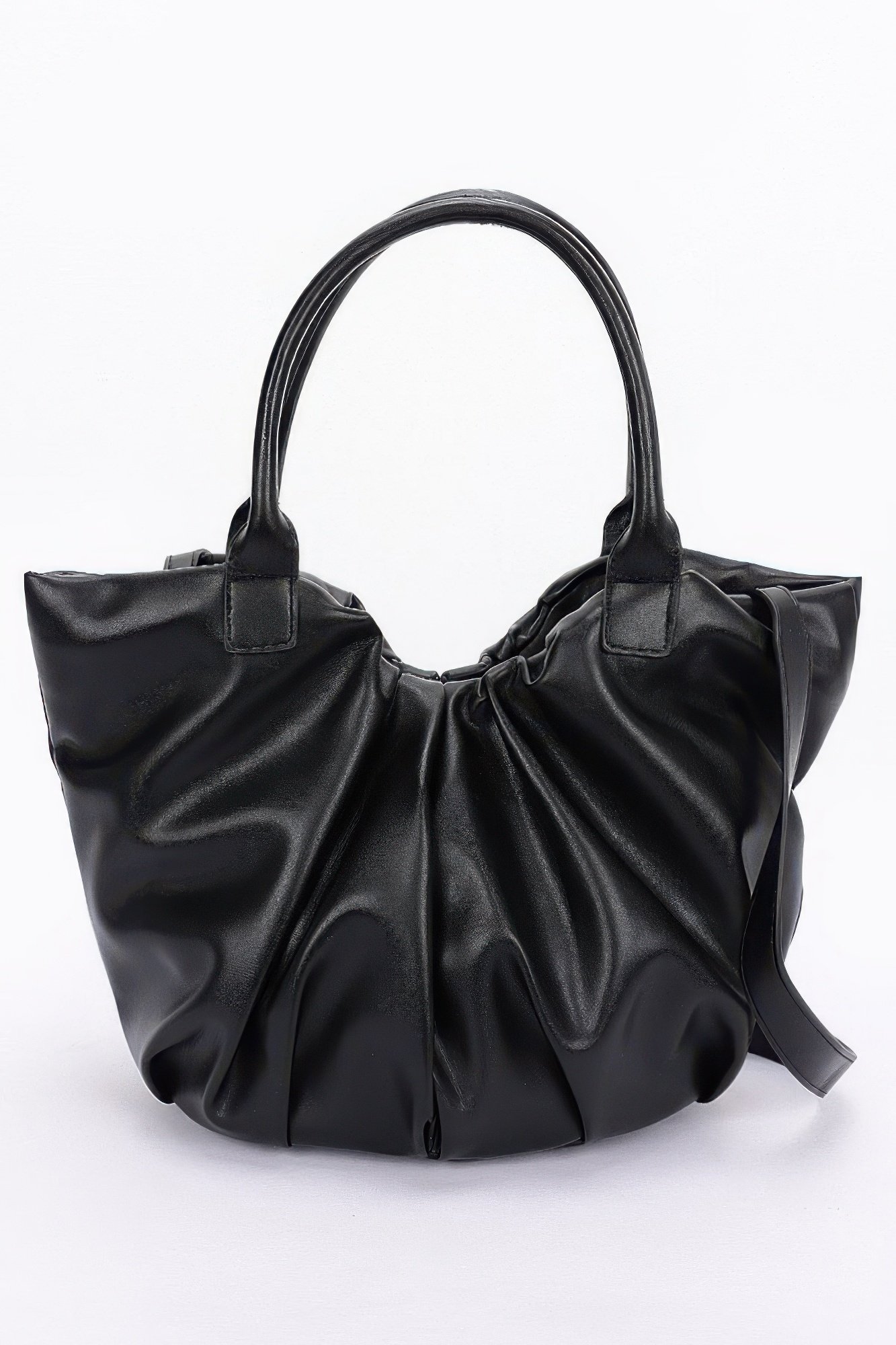 faux leather tote bag