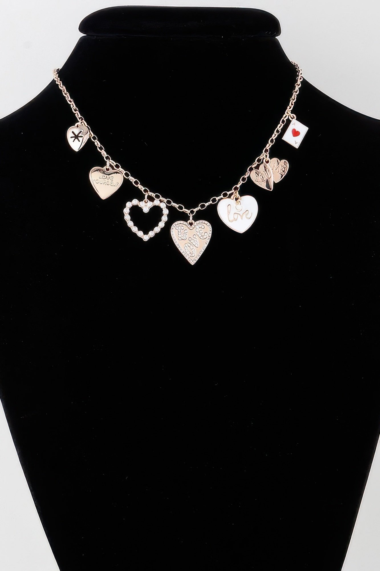all my love for you charm necklace