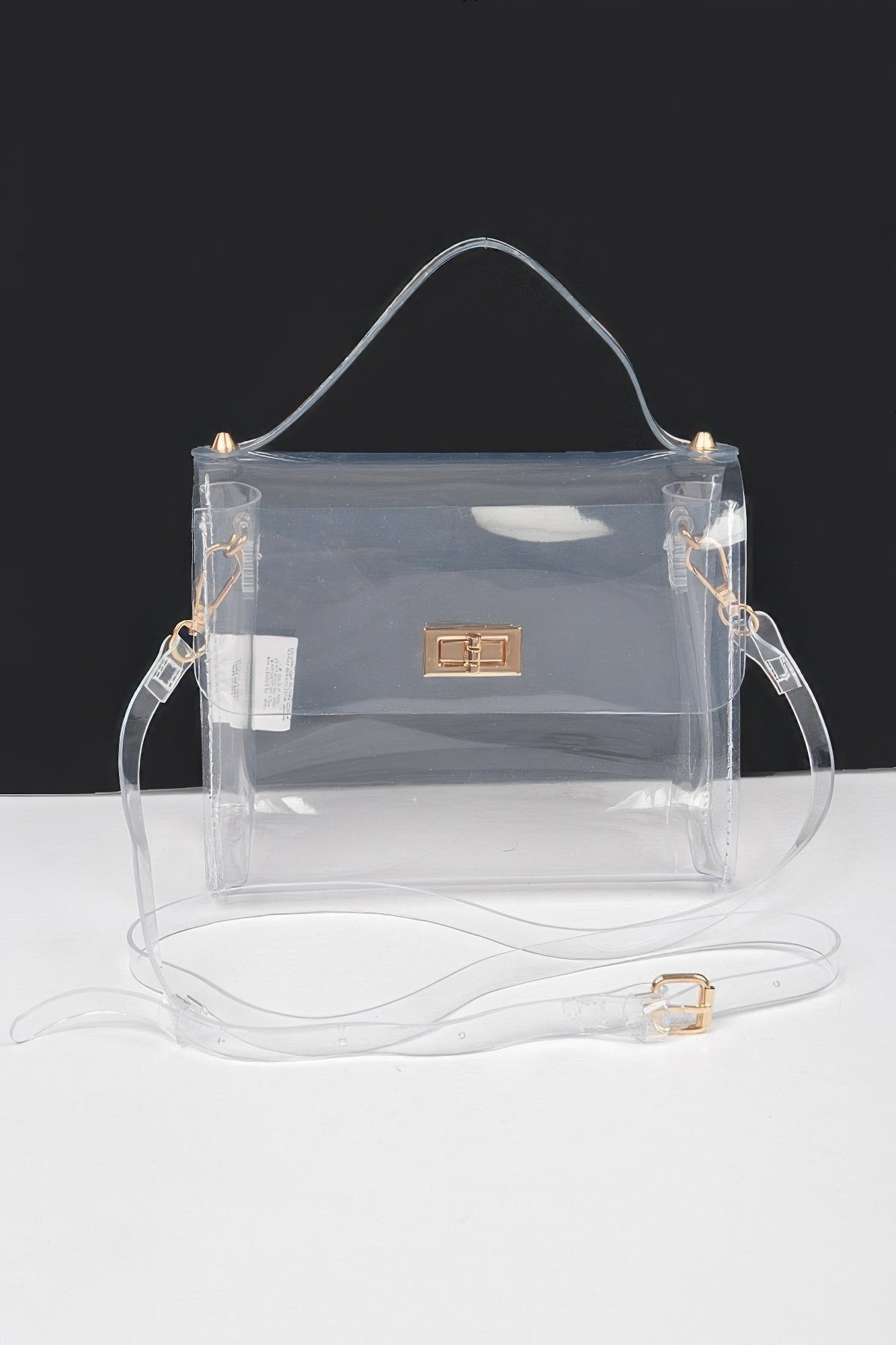 transparent crossbody bag