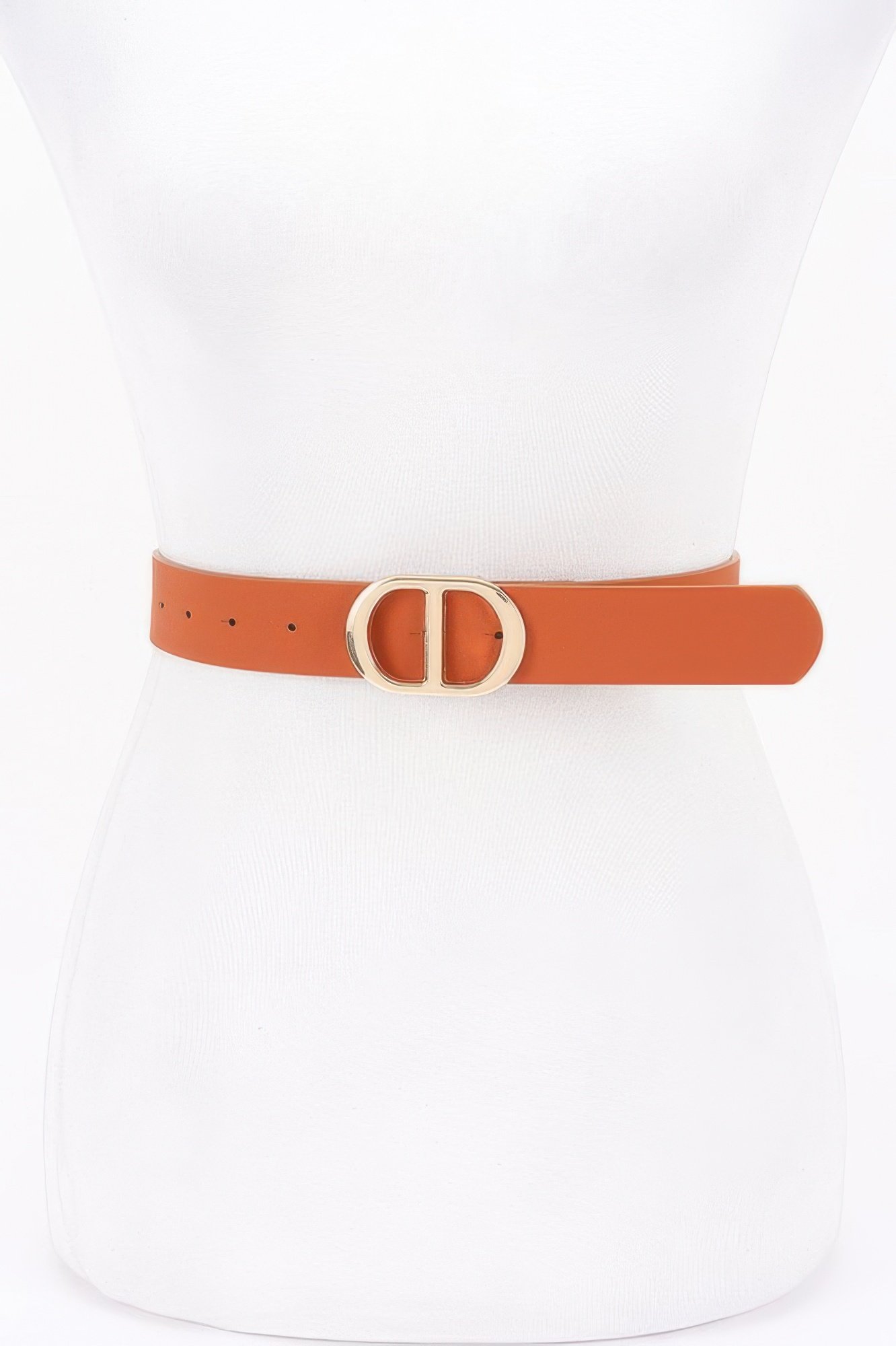 metal simple buckle belt