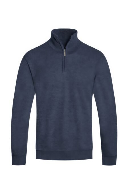 mens knit quarter zip sweater