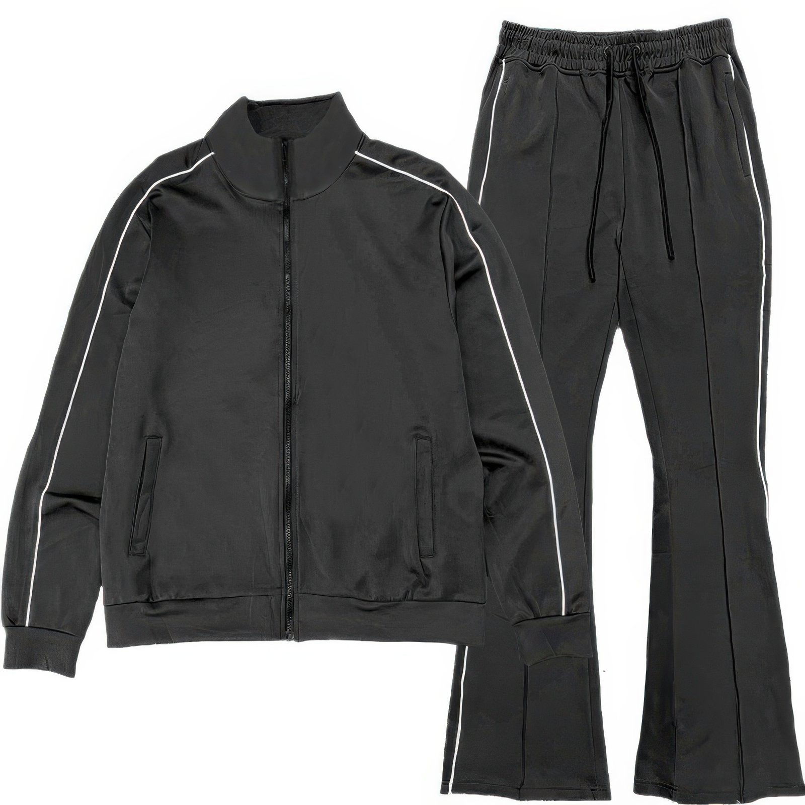 mens side pipe track jacket