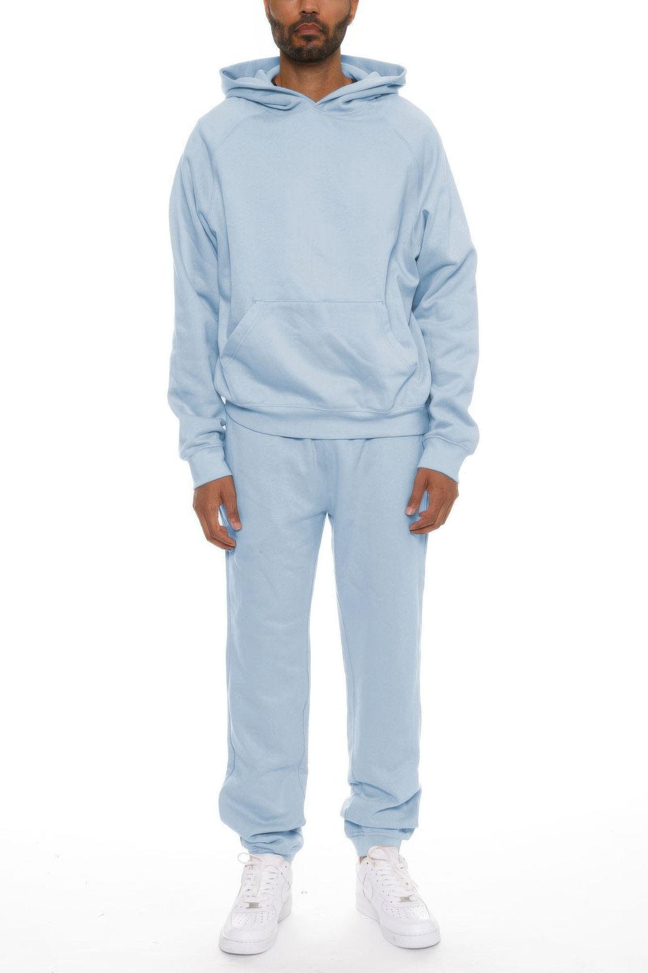 premium cotton hoodie set