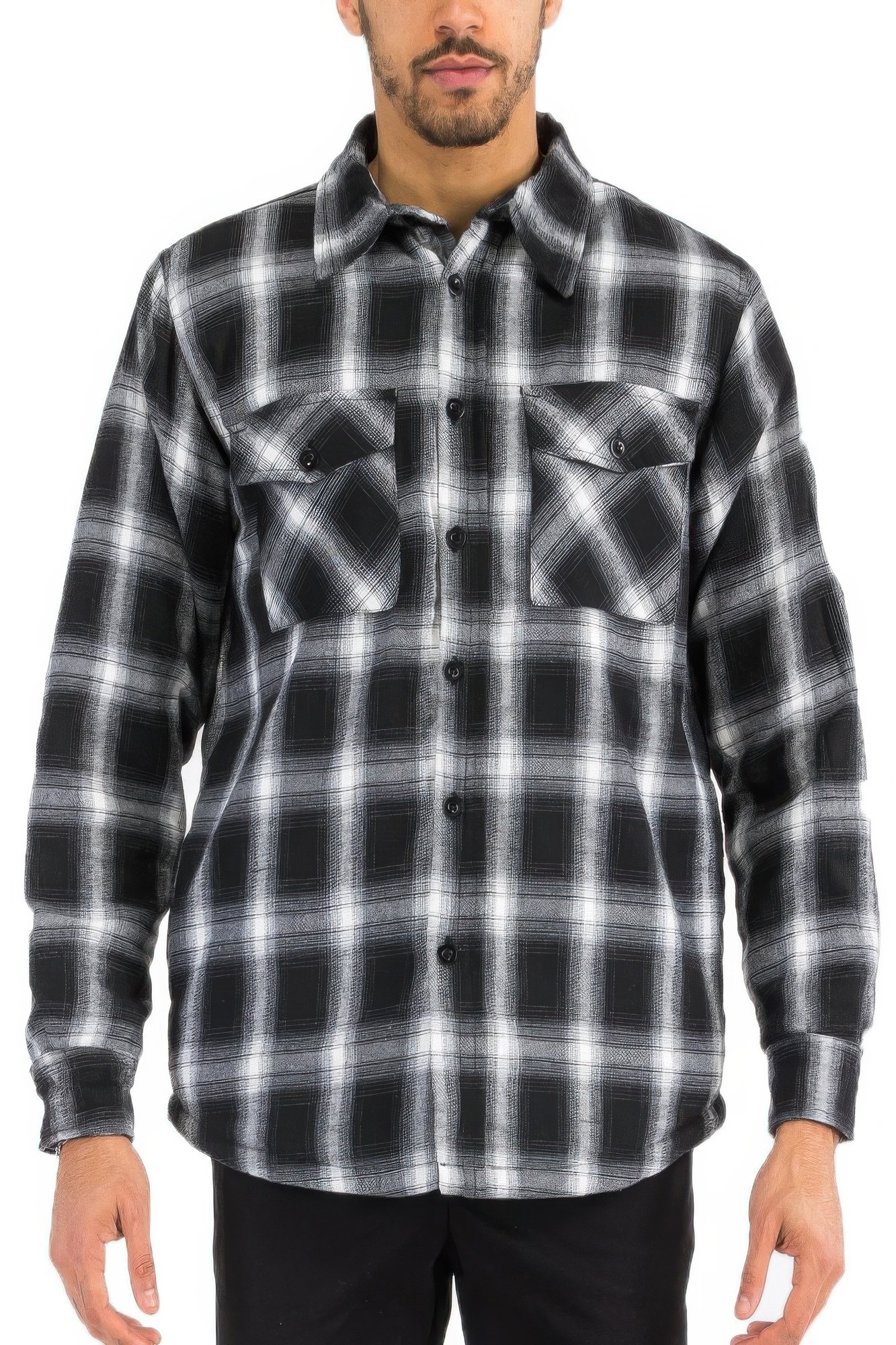 quilted padded flannel