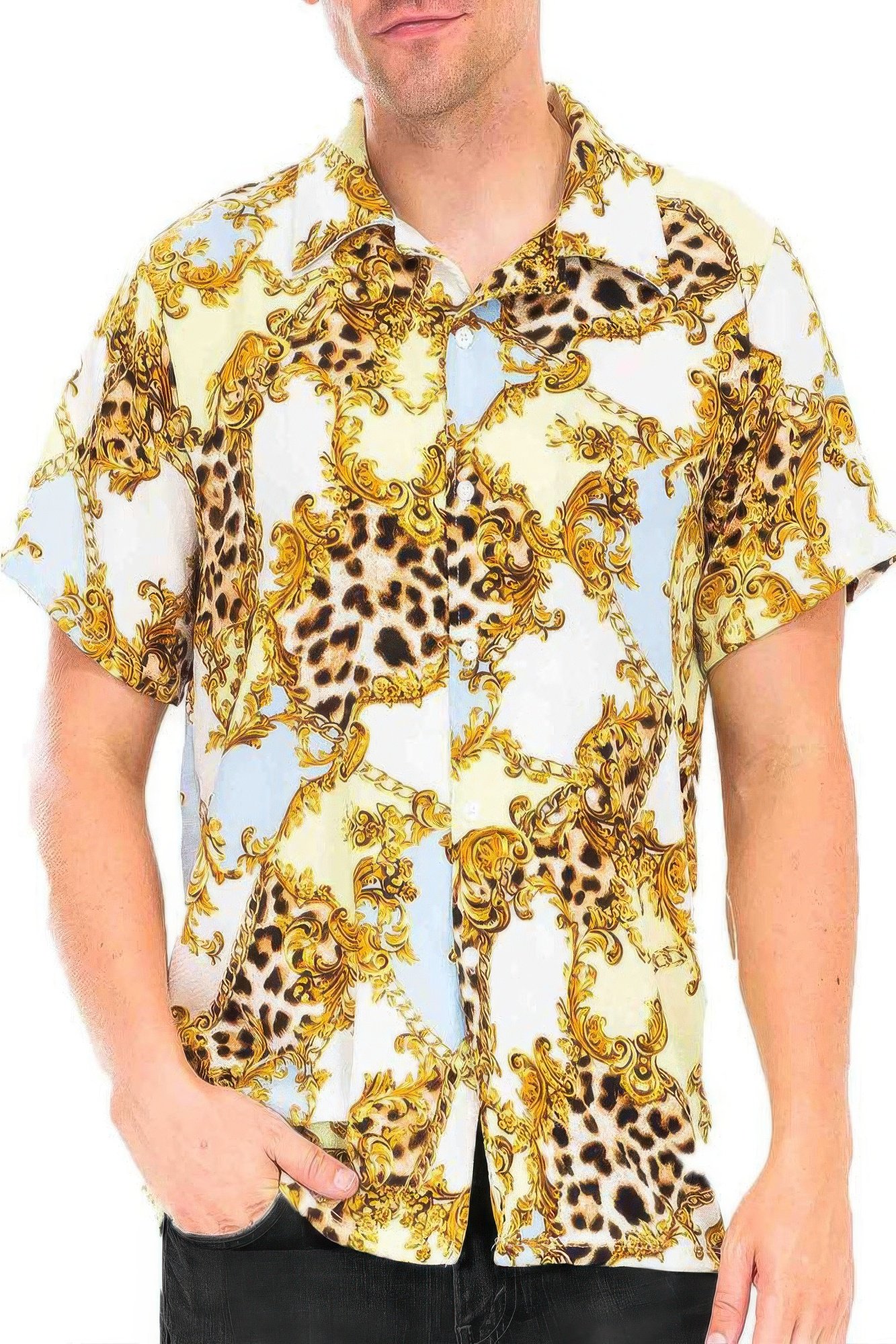 leopard cheetah button down shirtutton down shirt