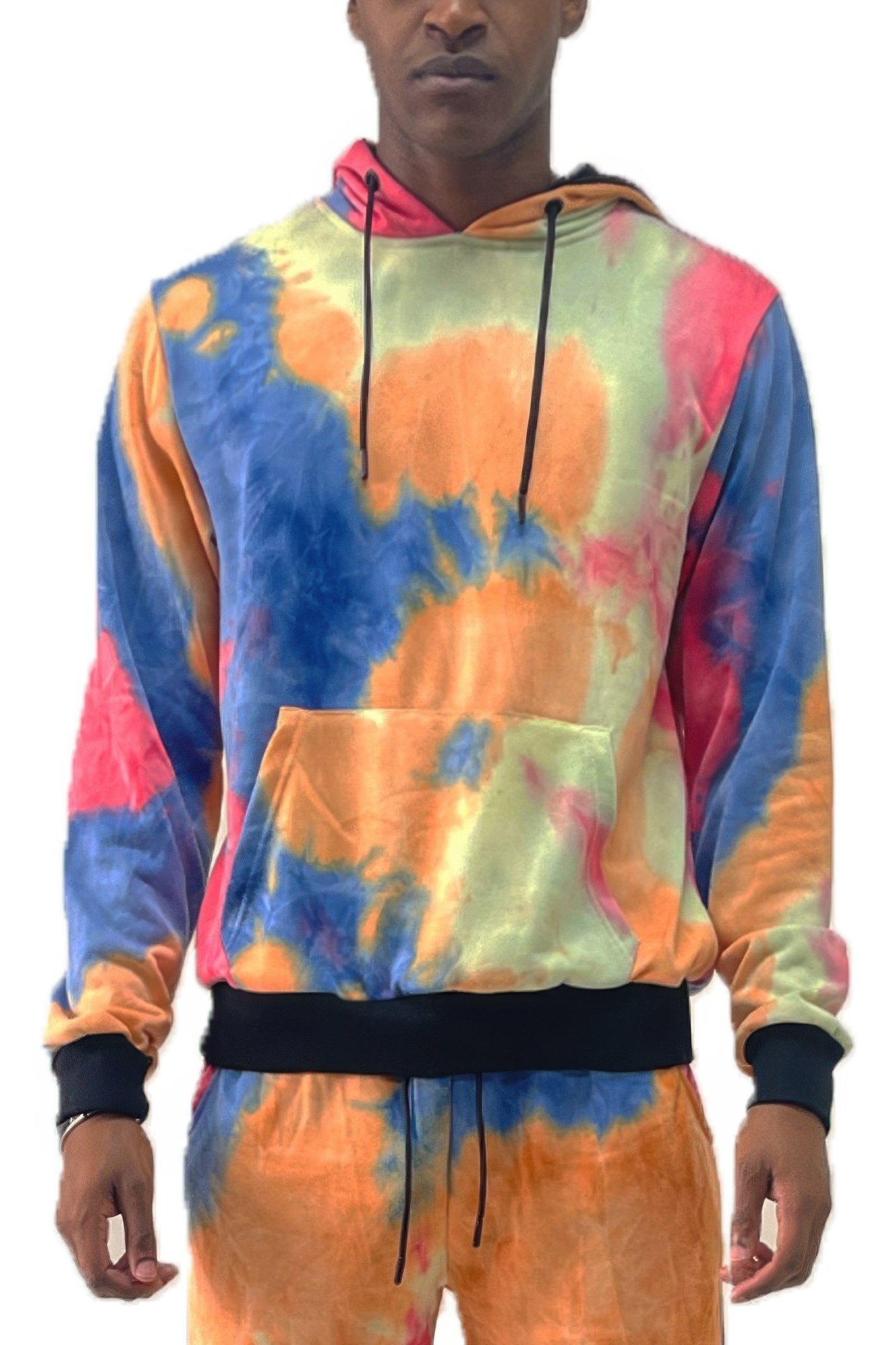 cotton tye dye hoodie