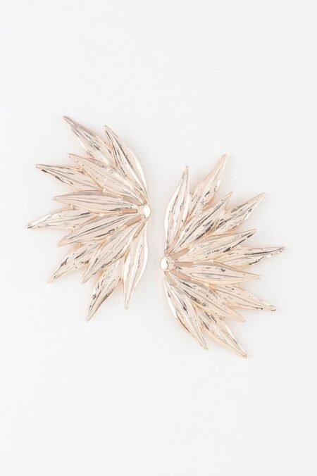 Flared Petal Wing Earrings