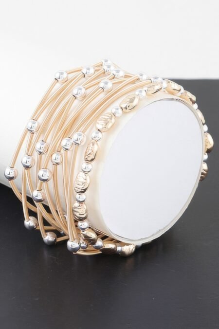 Precious Metal Stackables Bracelet