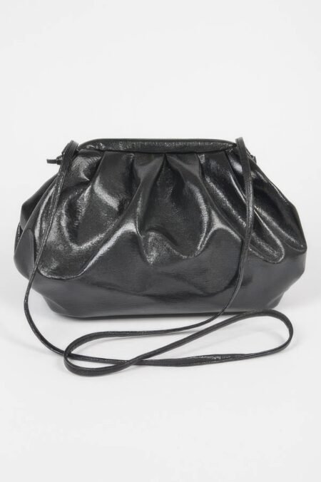 Metallic Pu Crossbody Bag