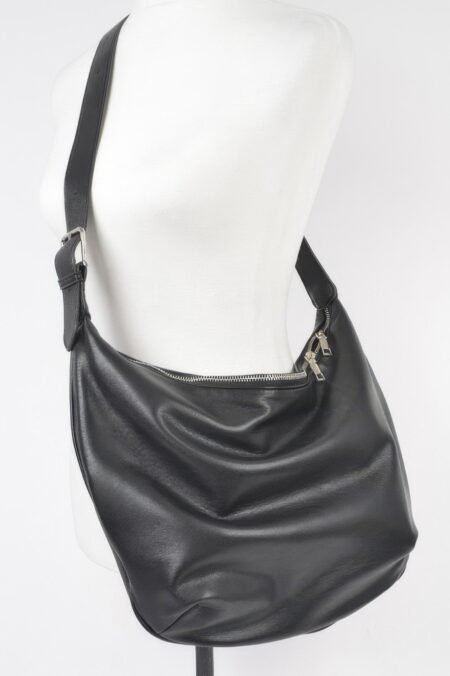 Faux Leather Old Money Look Shoulder Bag