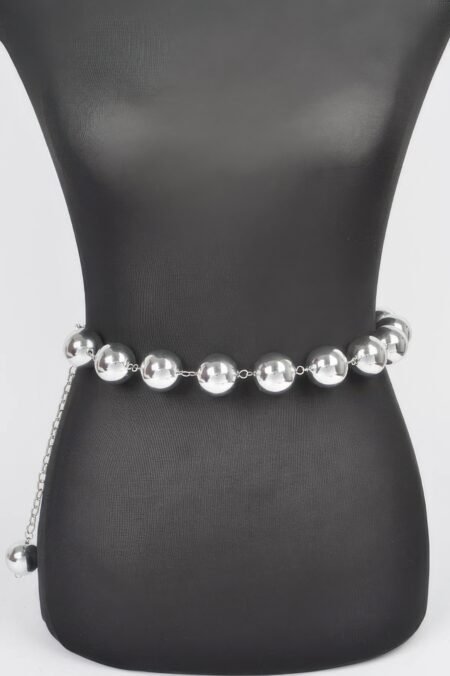 Oversized Ccb Ball Chain Belt