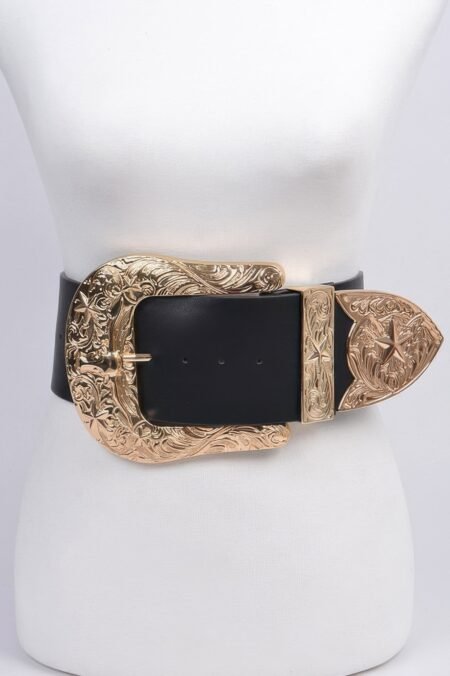 Oversized Buckle Plus Size Belt