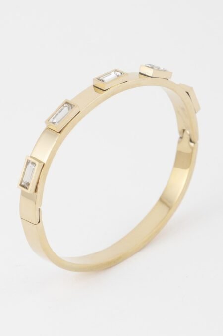 Multi Crystal Clasp Bracelet