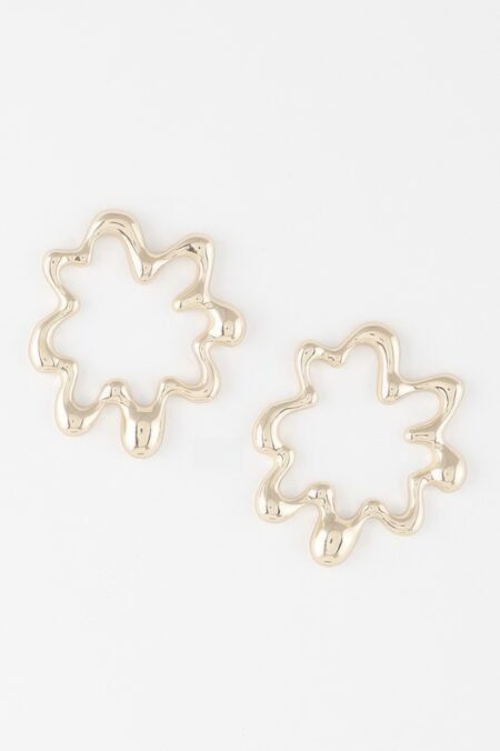 Melting Circular Earrings