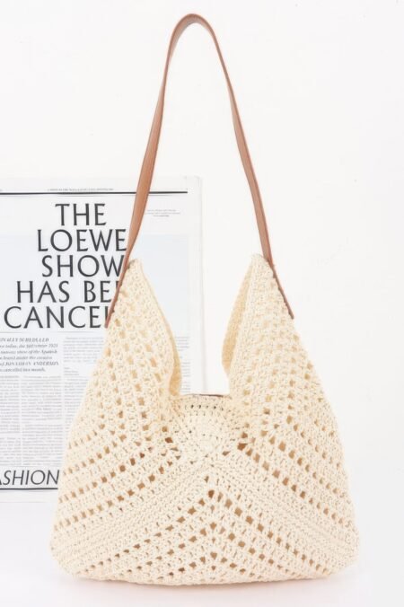 Crochet Shoulder Bag With Pouch