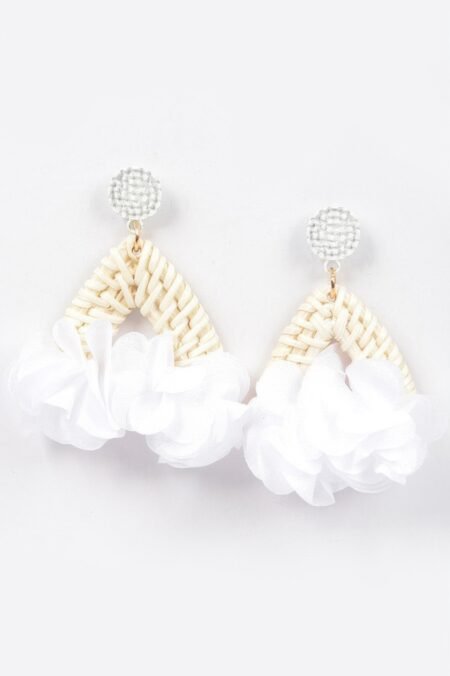 Flower Bamboo Earring