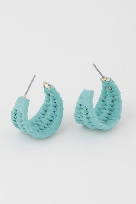 Triple Weaved Hoop Earrings