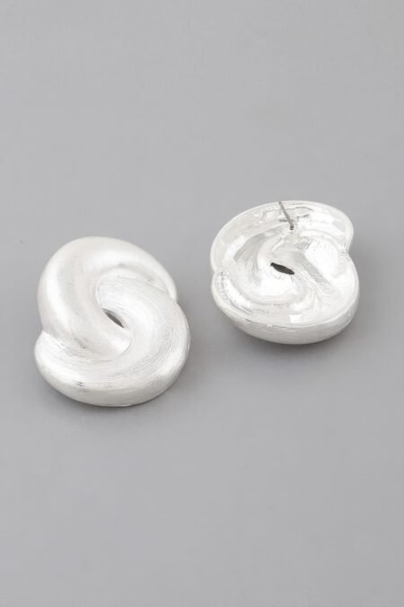 Bulky Double Knot Earrings