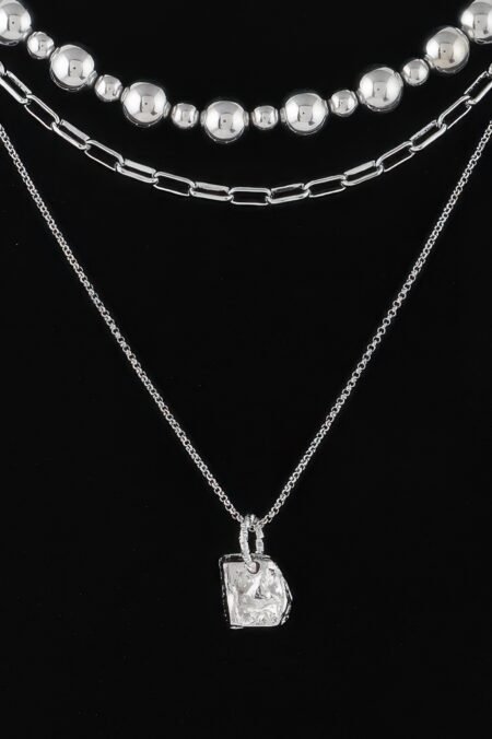 Multi Beaded Chain Necklace