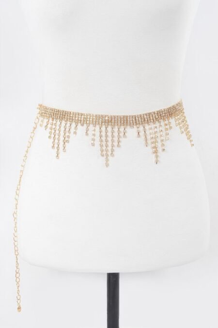 Falling Icicle Gemstone Belt