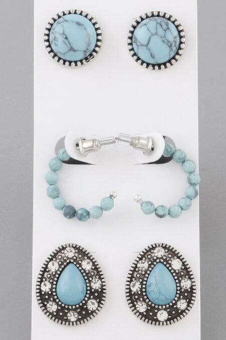 Multi Antique Earrings Set