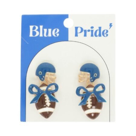 Gameday Football Helmet Earrings